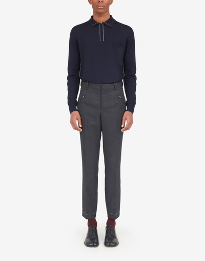 Maison Margiela Wool twill trousers outlook