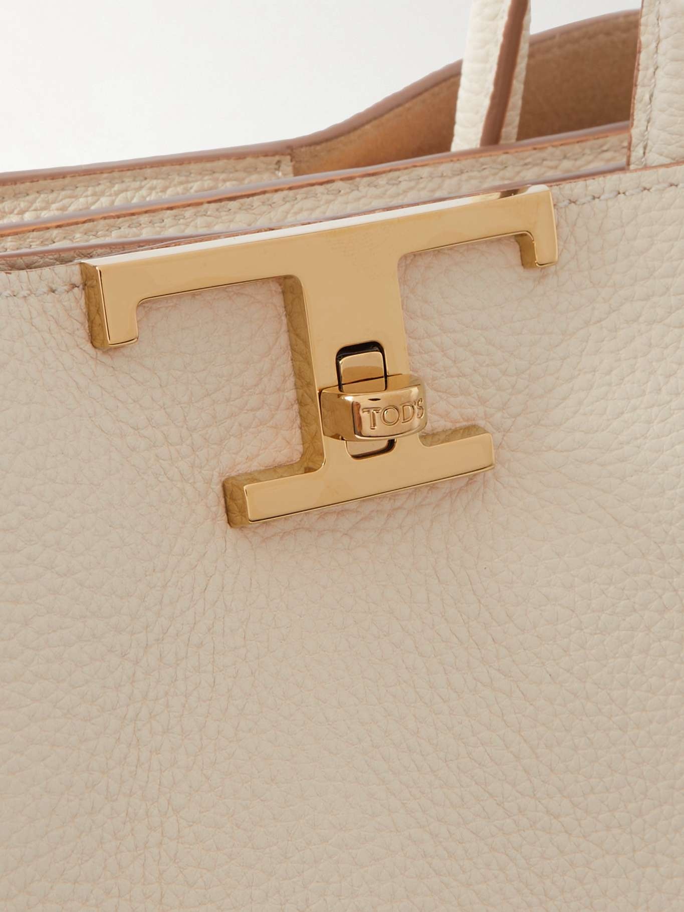 Manici textured-leather tote bag - 4