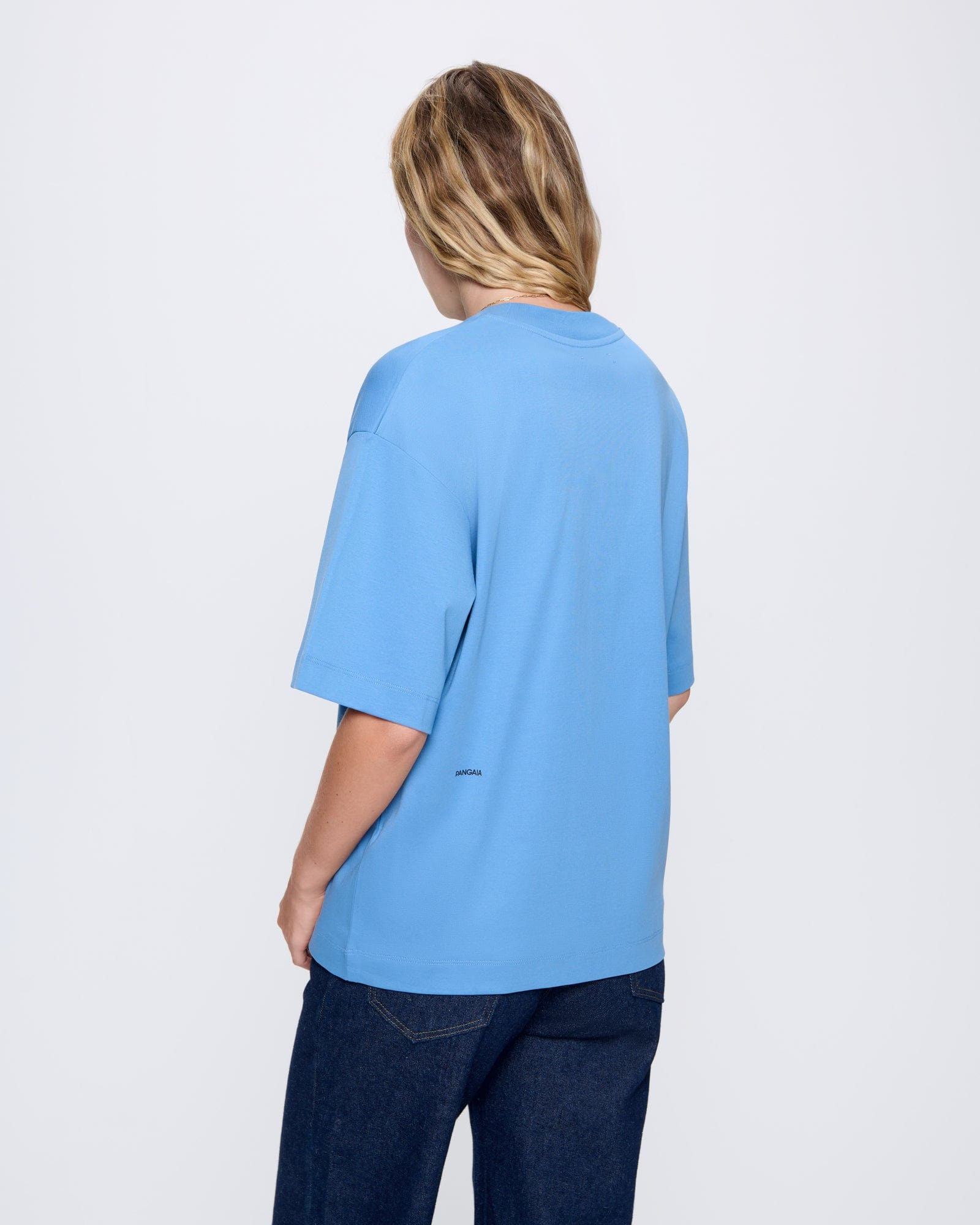 Womens DNA Oversized T-Shirt - Summit Blue - 5