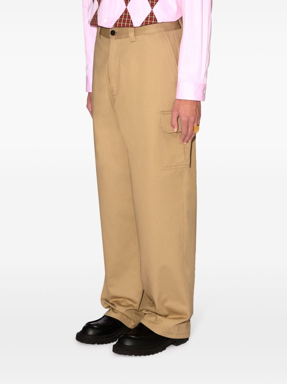 cotton cargo chinos - 4