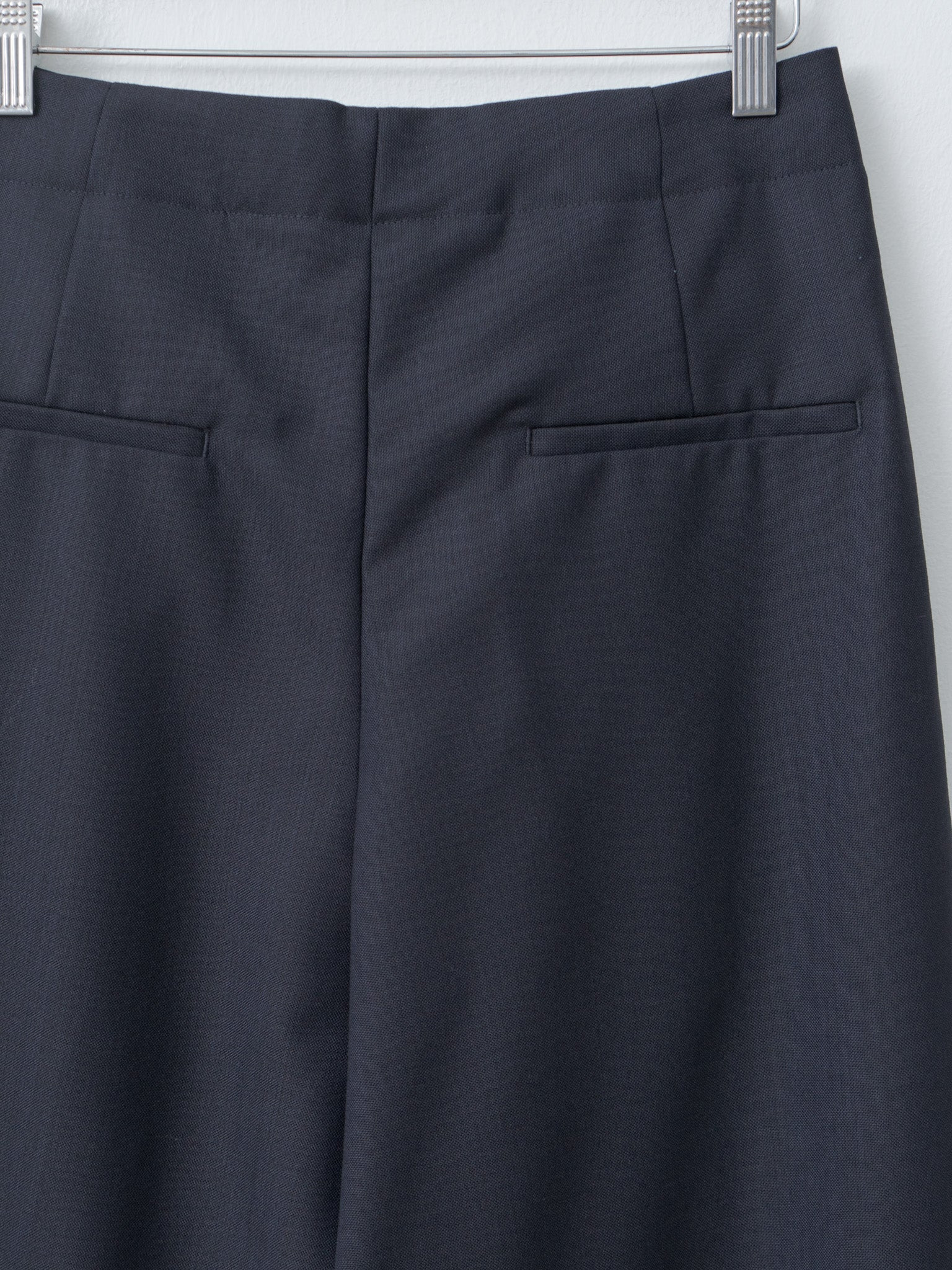 Lira Double Pleat Pant - Darkest Navy - 8