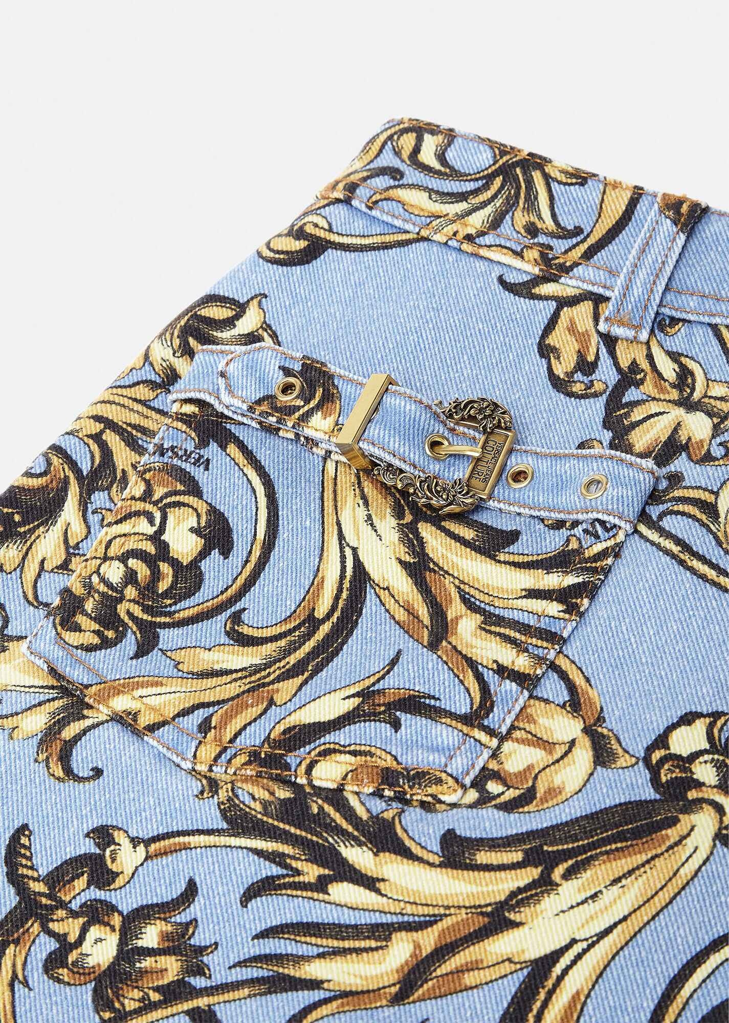 Regalia Baroque Denim Skirt - 2