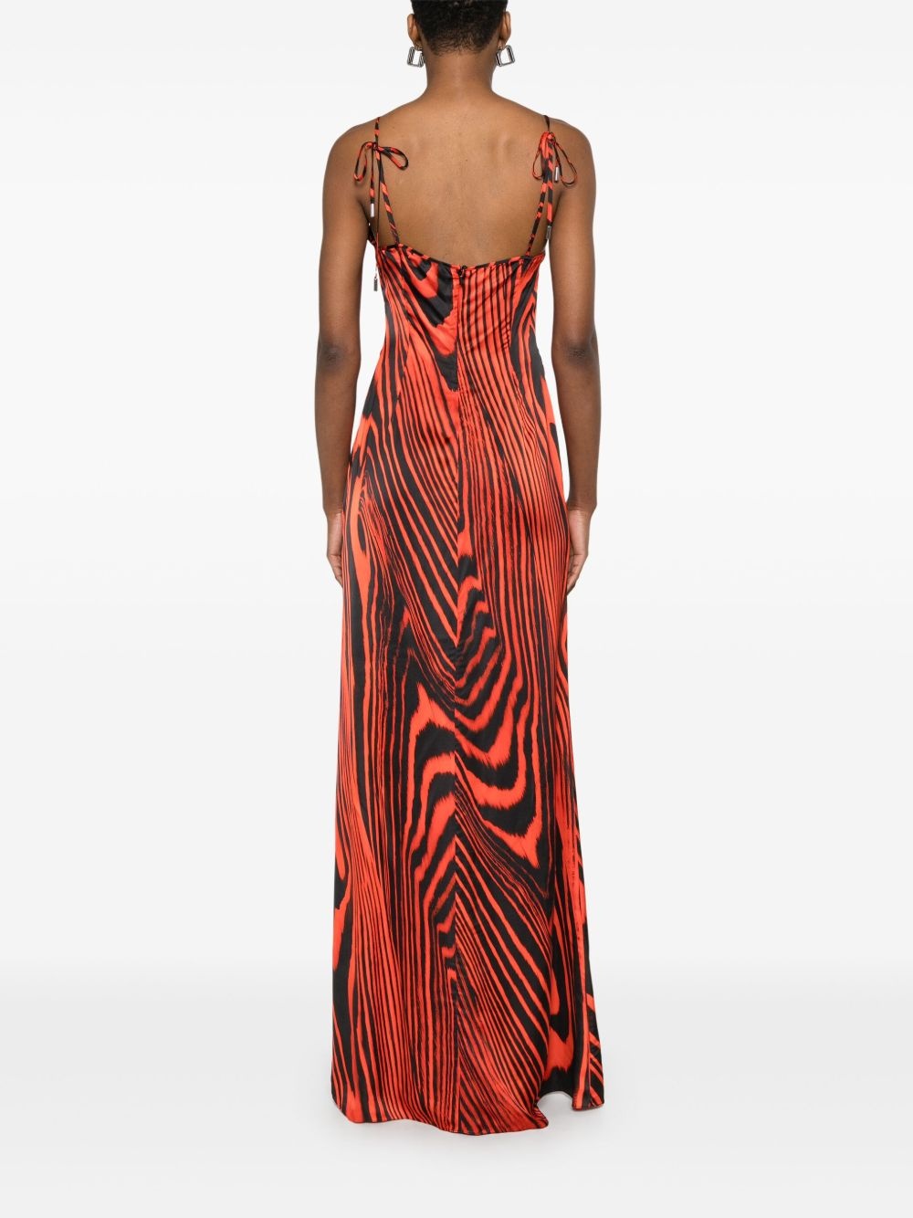striped maxi dress - 4