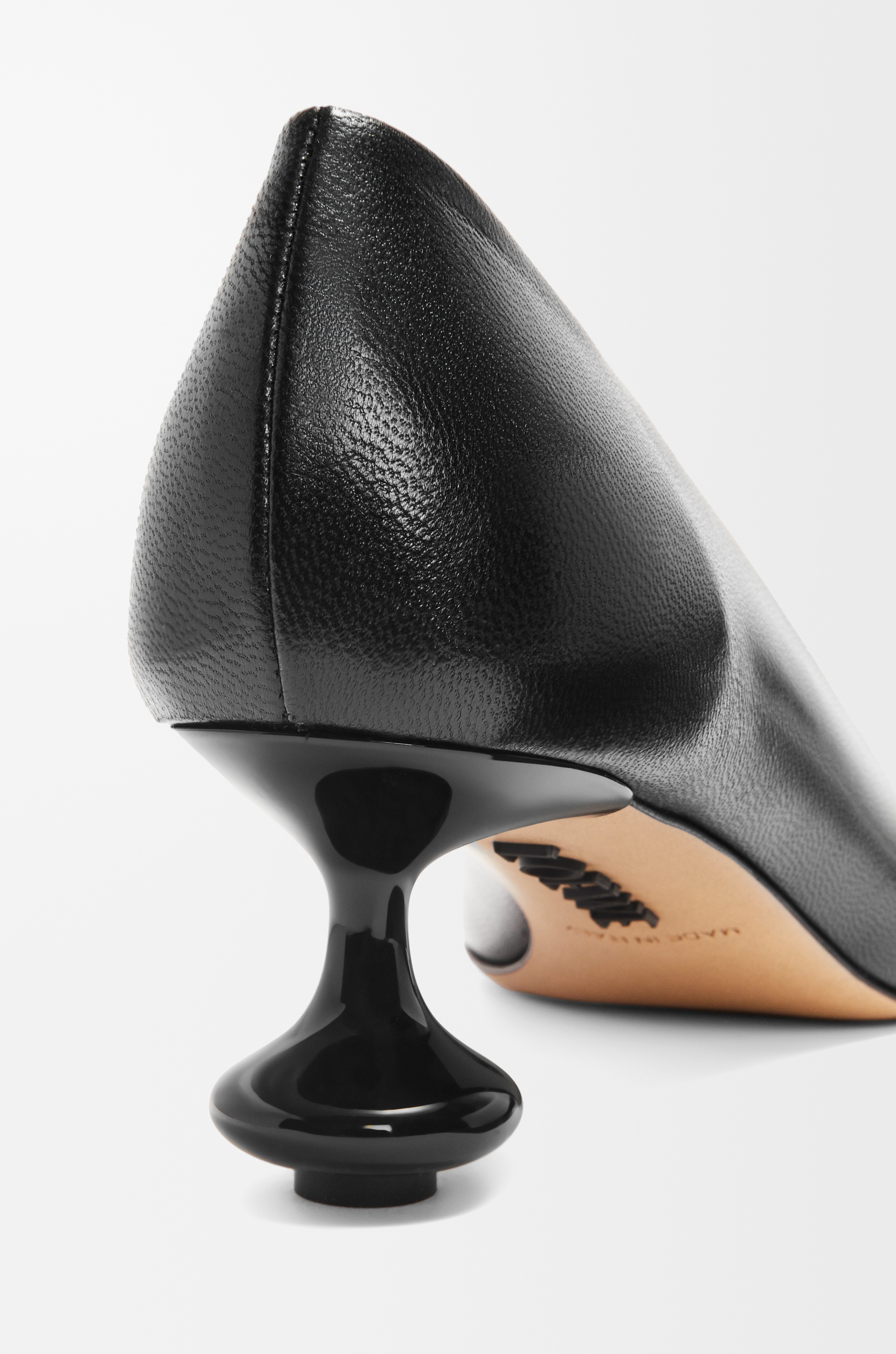 Toy pump in goatskin - 5