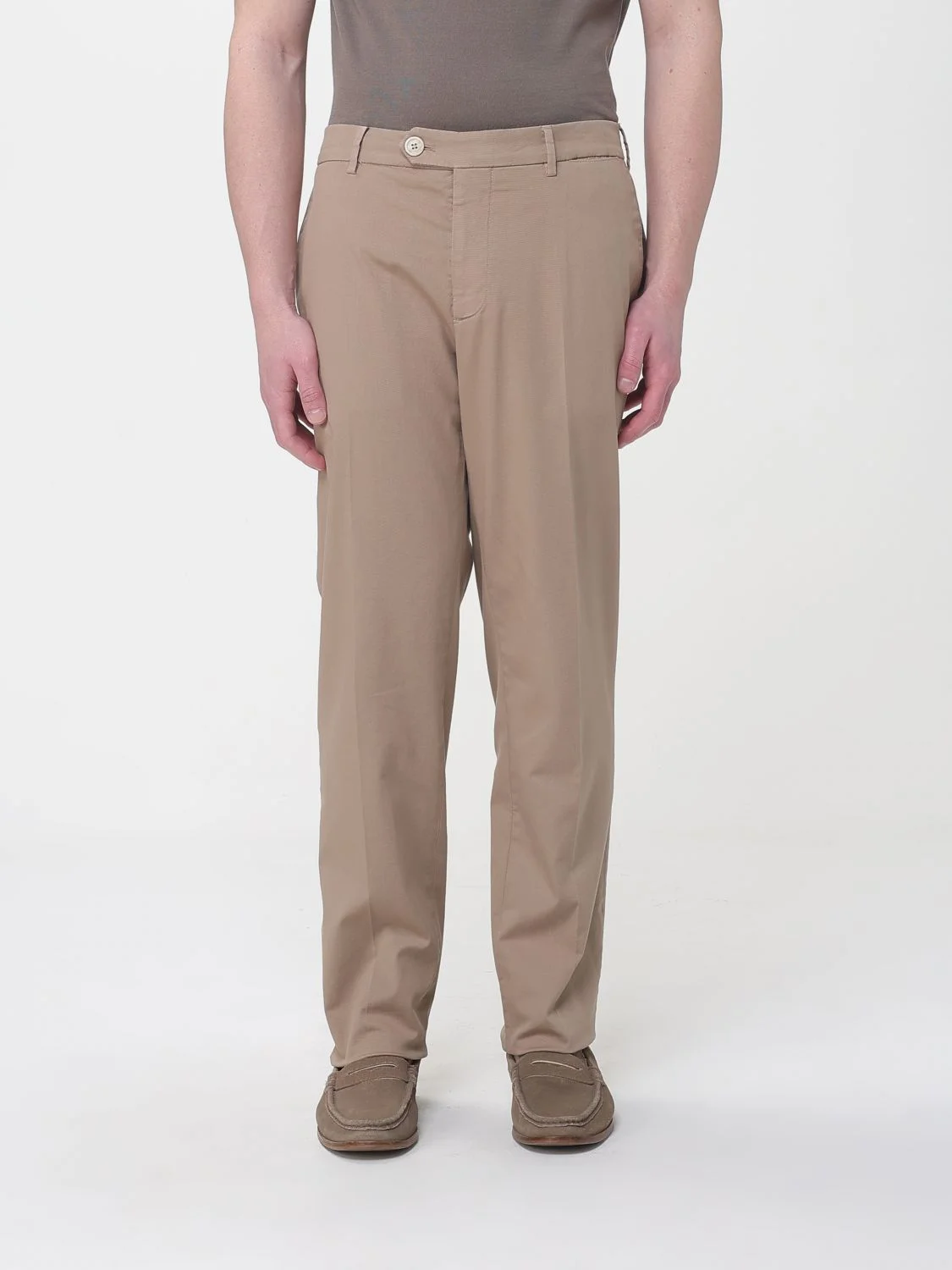 BRUNELLO CUCINELLI Pants Men color Biscuit - 1
