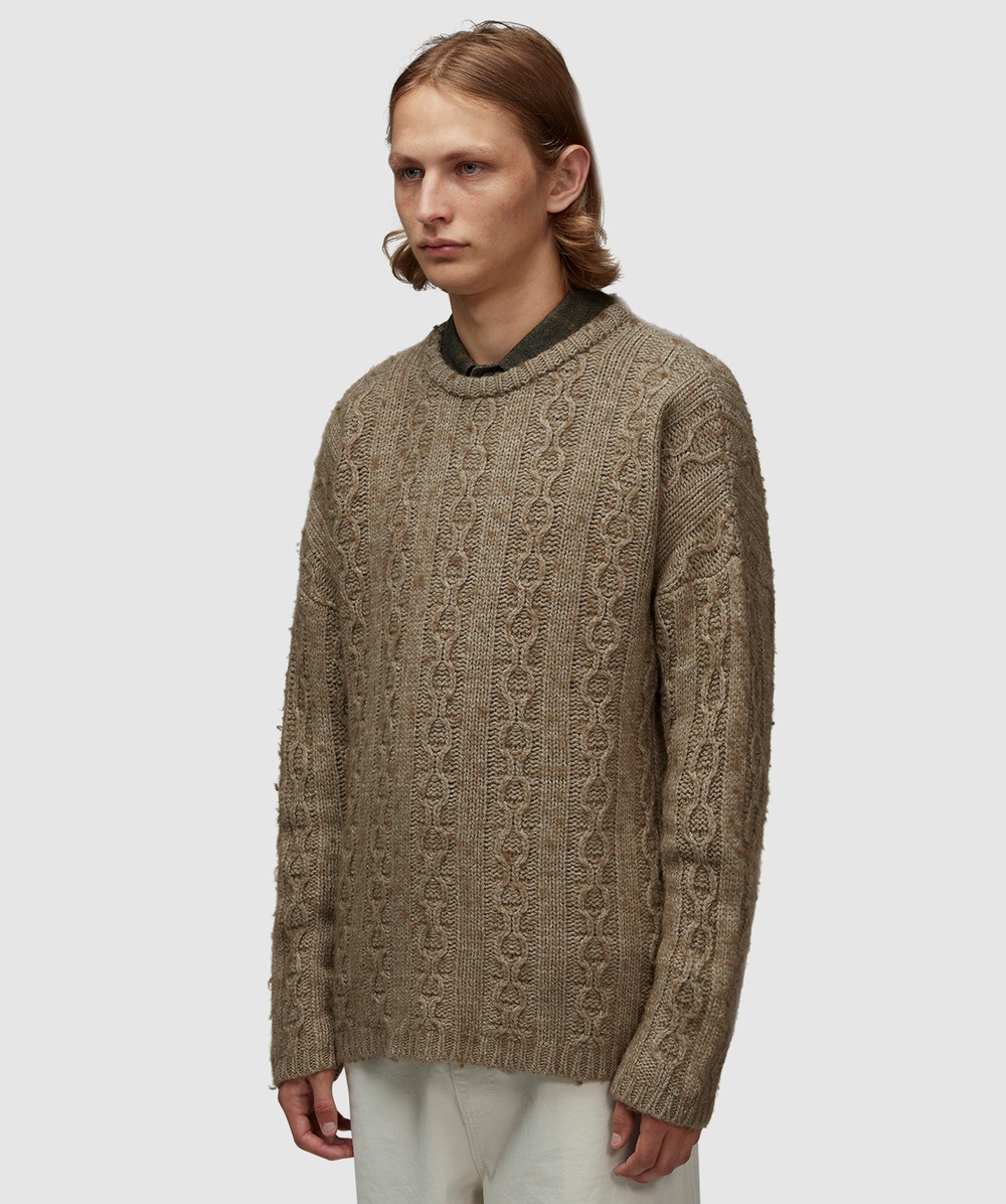 Popover roundneck knit jumper - 2