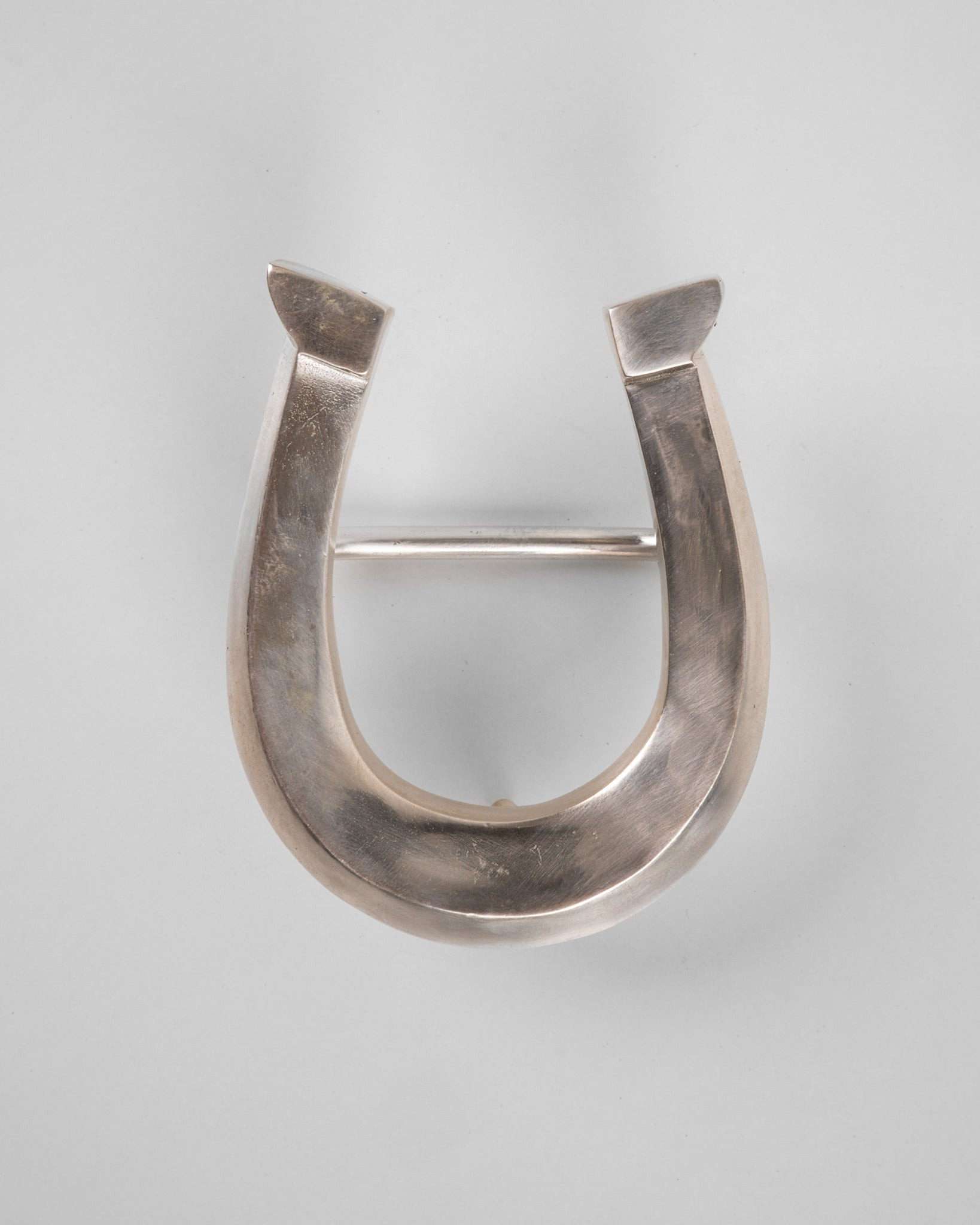 OGL-HSB-SIL OGL Horseshoe Belt Buckle - Sterling Silver - 3