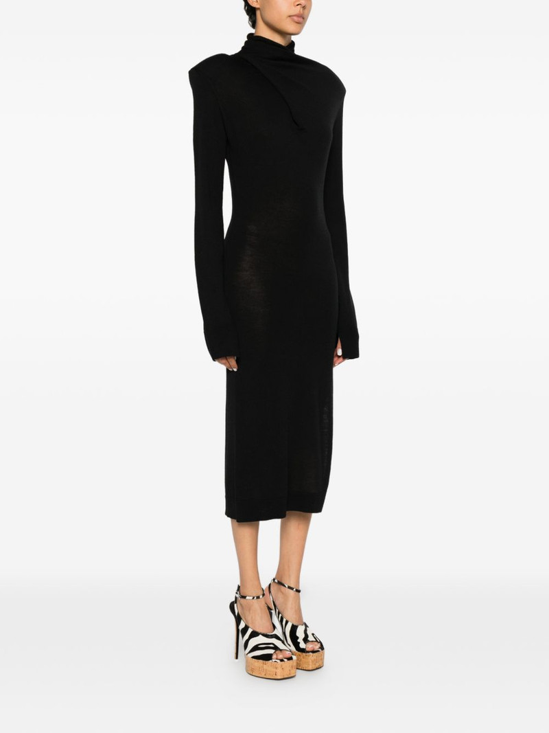 roll-neck wool dress 3