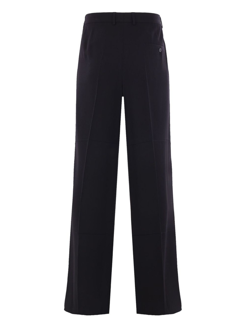 BALENCIAGA pressed-crease twill trousers outlook