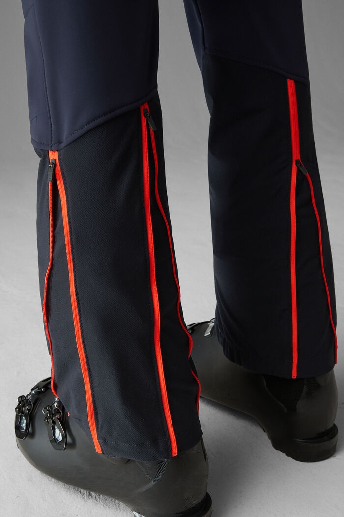 Power Softshell ski pants in Navy blue - 5