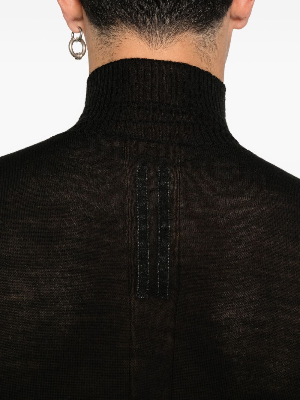 high-neck wool sweater - 5