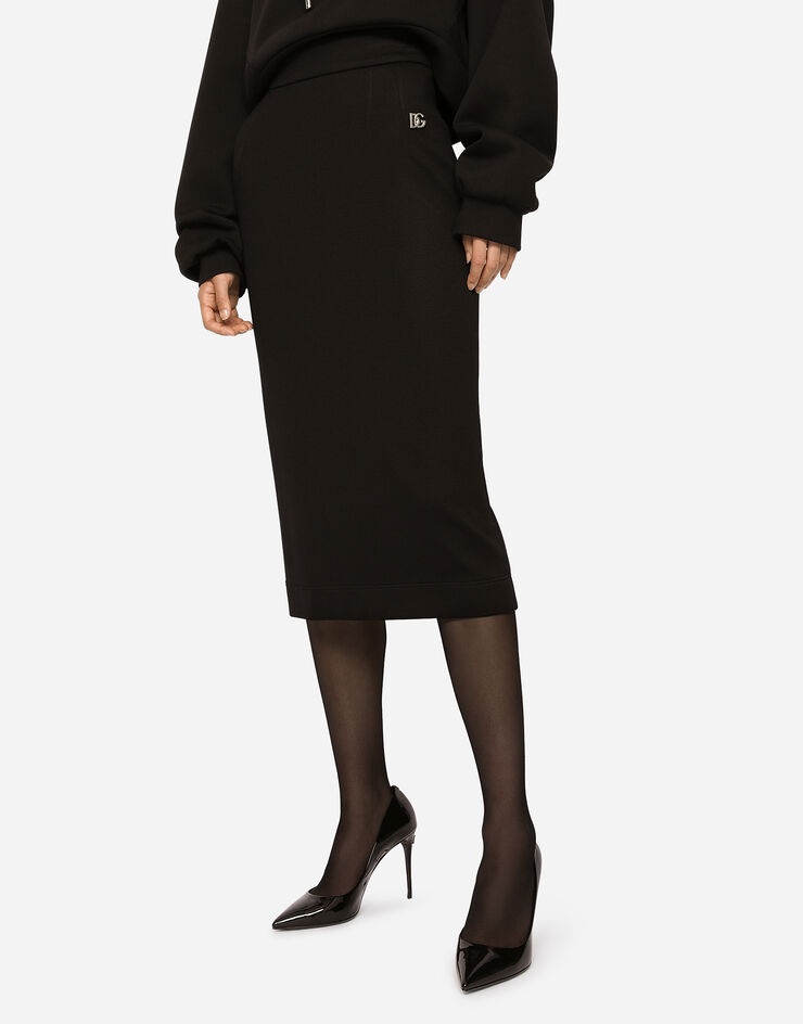 Milano rib midi skirt - 4
