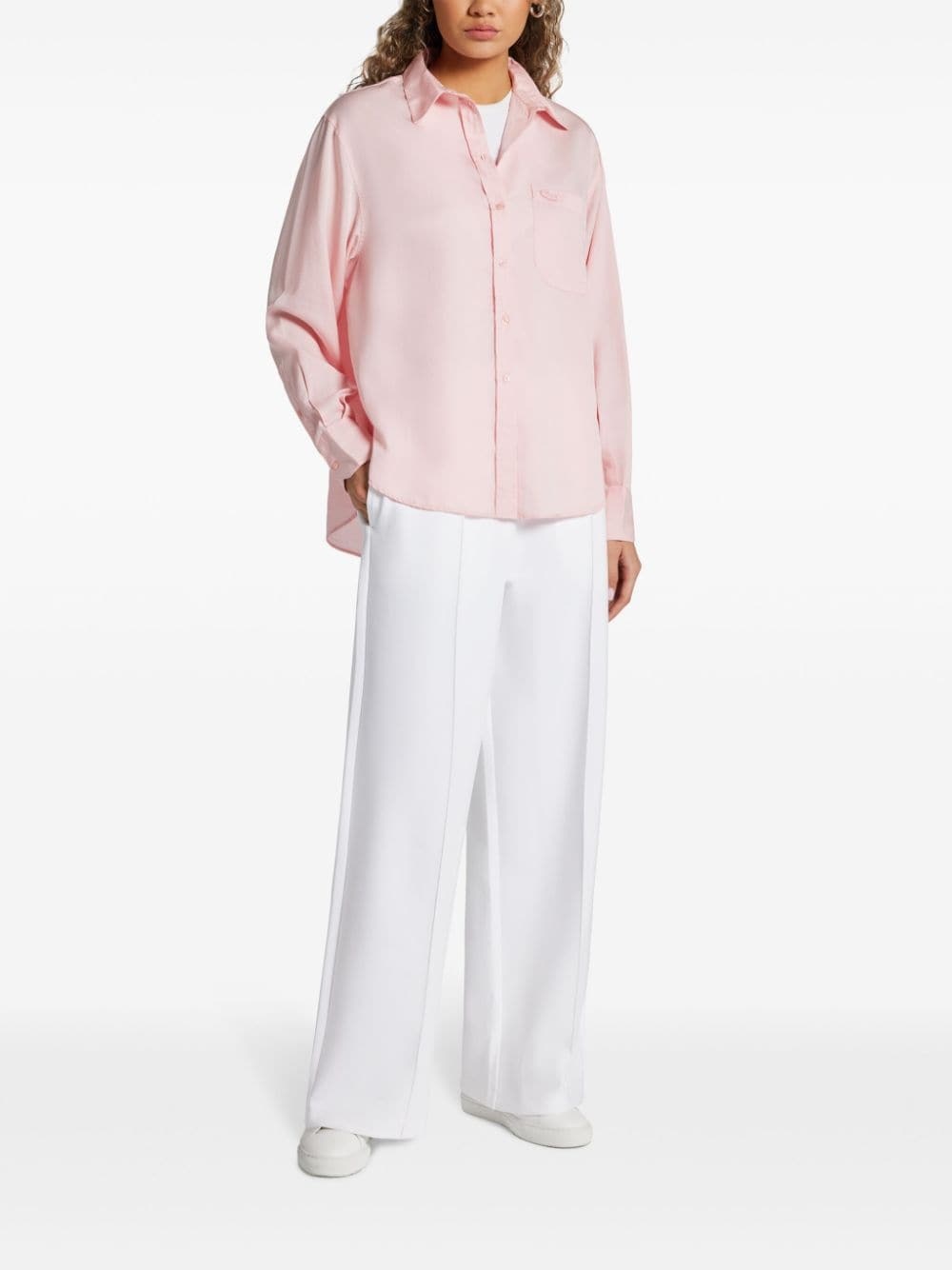 wide-leg track pants - 2