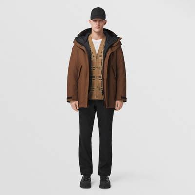 Burberry Cotton Gabardine Parka with Detachable Warmer outlook