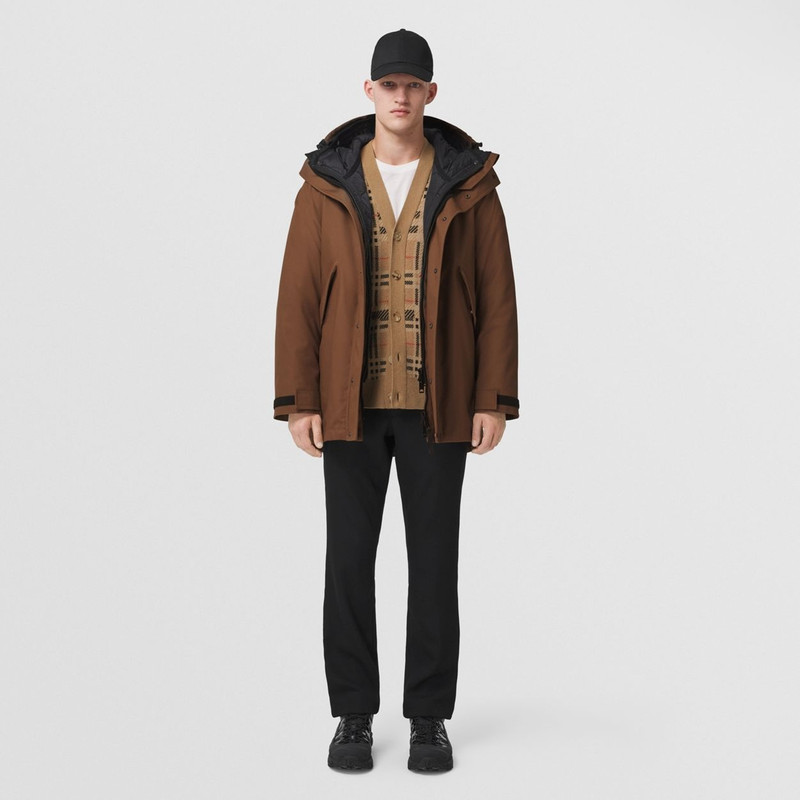 Burberry Cotton Gabardine Parka with Detachable Warmer outlook