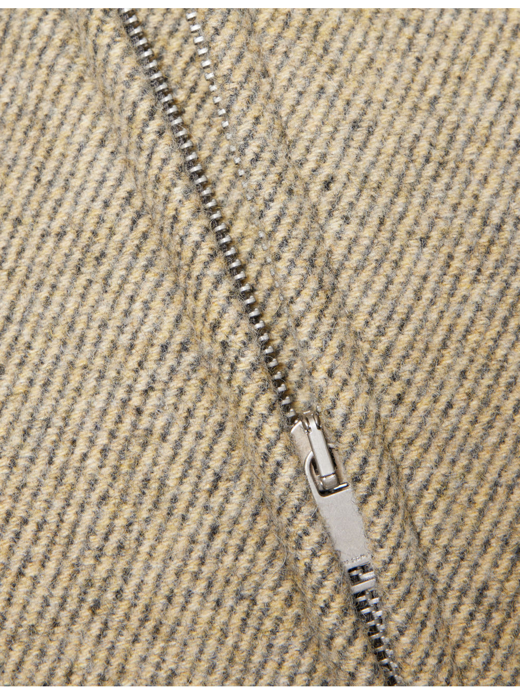 Bitonal Oversized Wool Blouson Jacket - 6