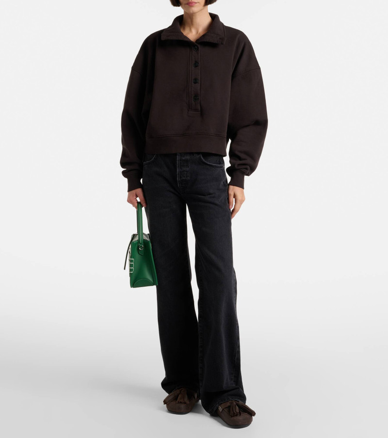 Citizens of Humanity Mirelle cotton fleece sweatshirt outlook