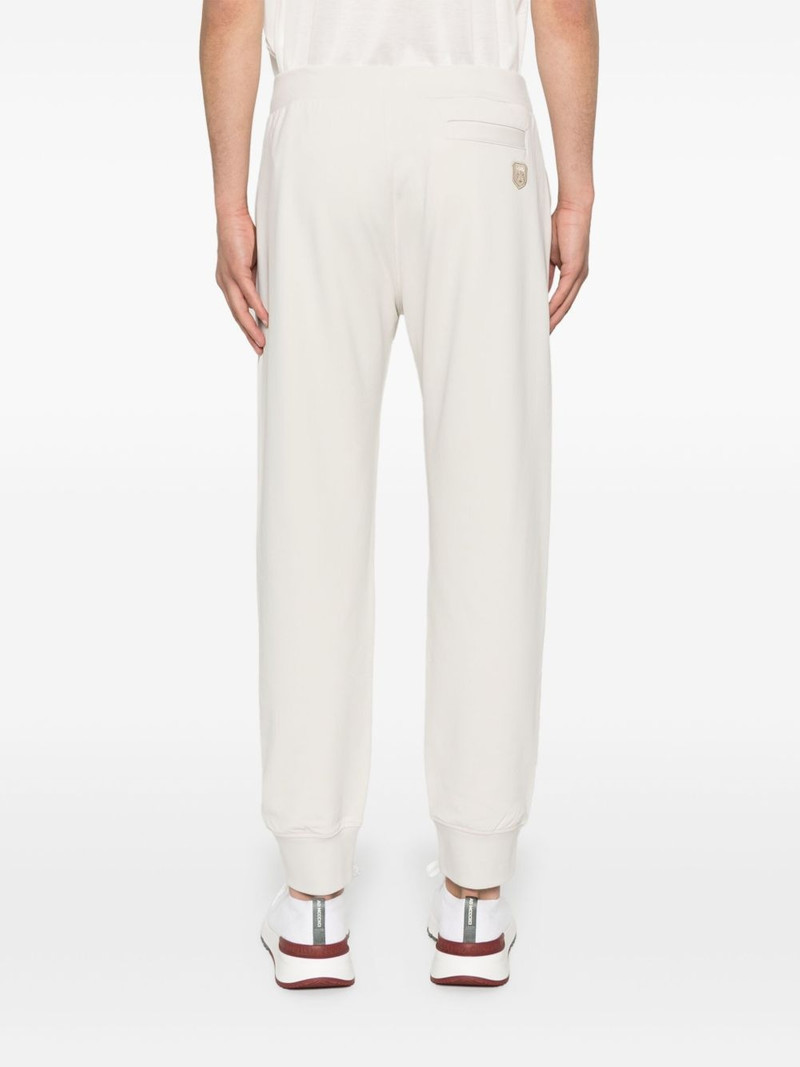 logo-appliqué track pants 4