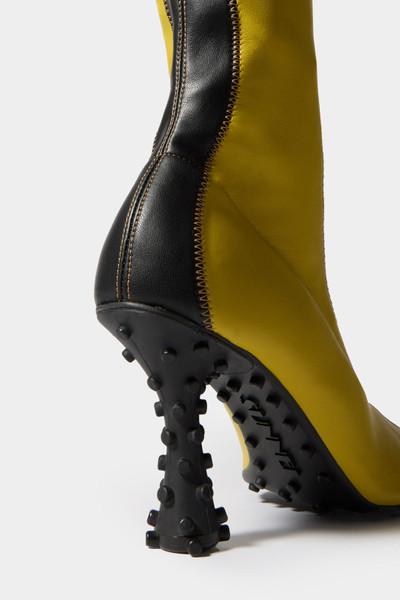 SUNNEI 1000CHIODI HIGH BOOTS / yellow outlook