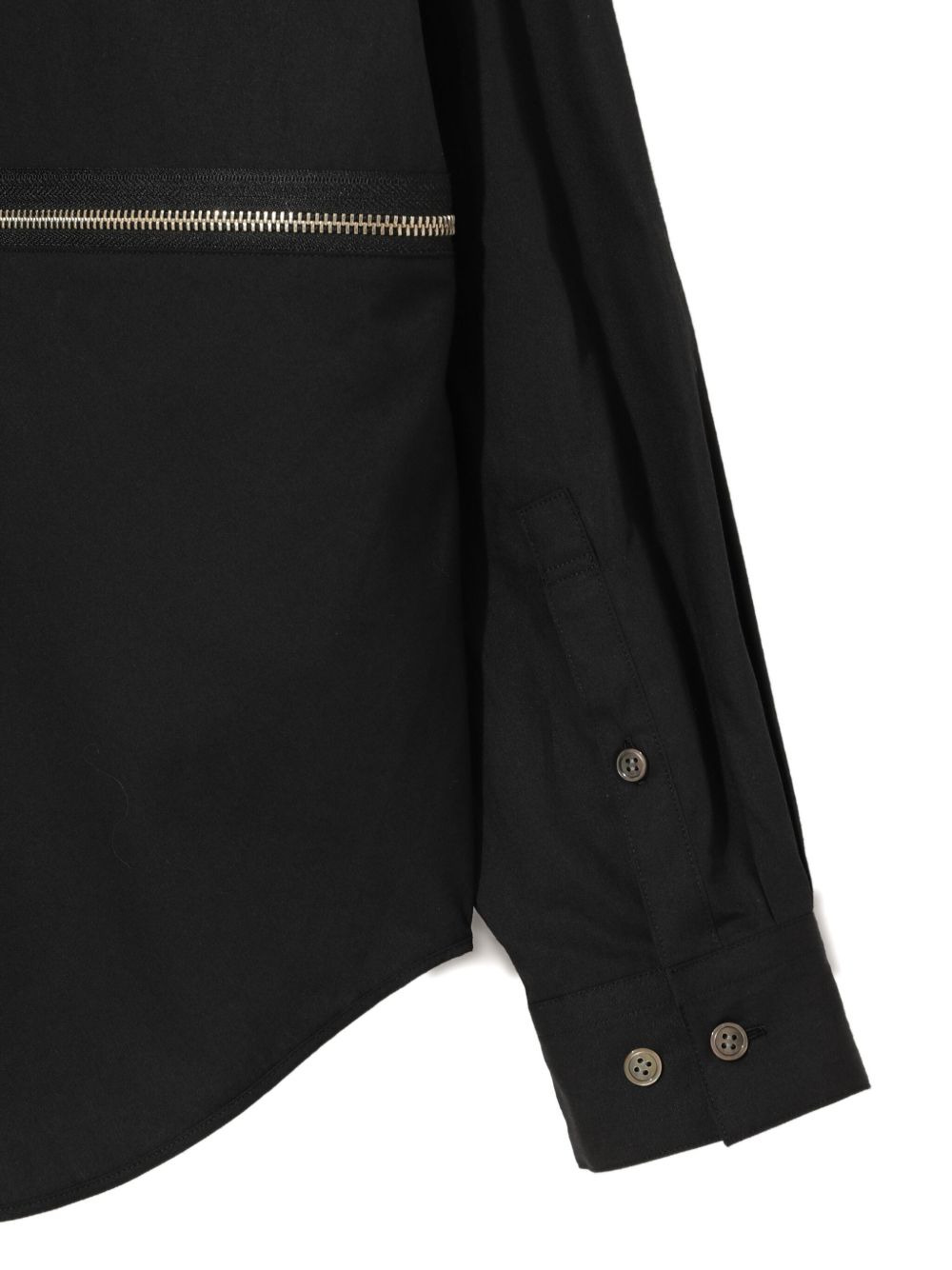 zip-detail shirt - 5