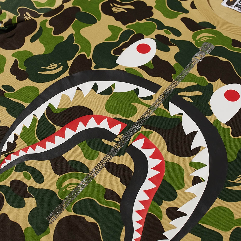 A Bathing Ape Big ABC Camo Shark Tee - 3