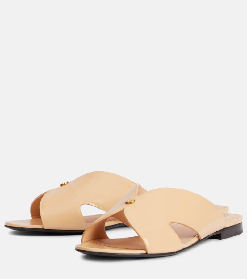 Loro Piana Vera leather sandals outlook