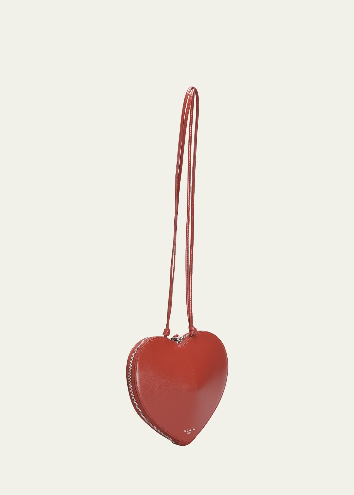 Heart Leather Shoulder Bag - 3