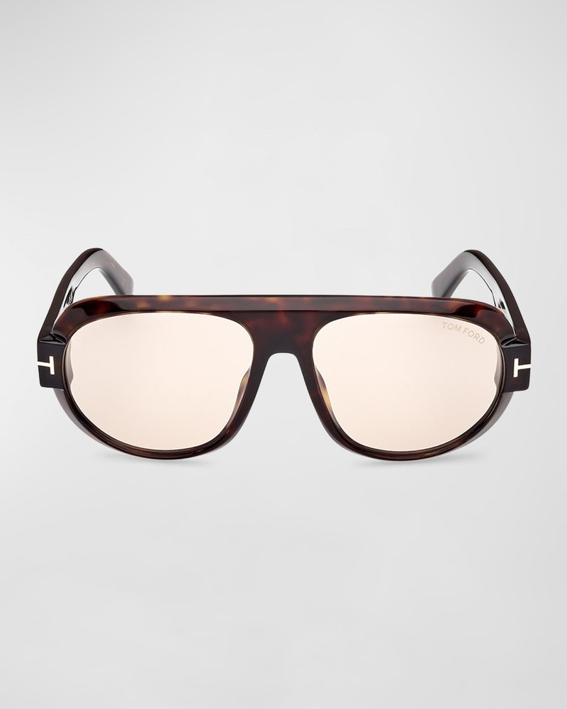 Men's Blake-02 Acetate Round Sunglasses 3