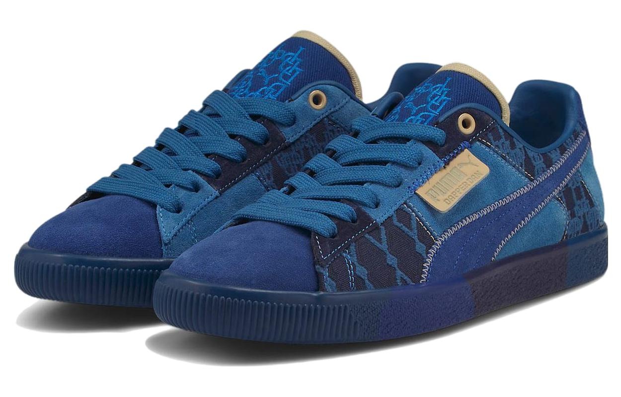 PUMA Clyde Vintage x Dapper Dan 'Pre-Game Runway - Blue' 392082-01 - 3