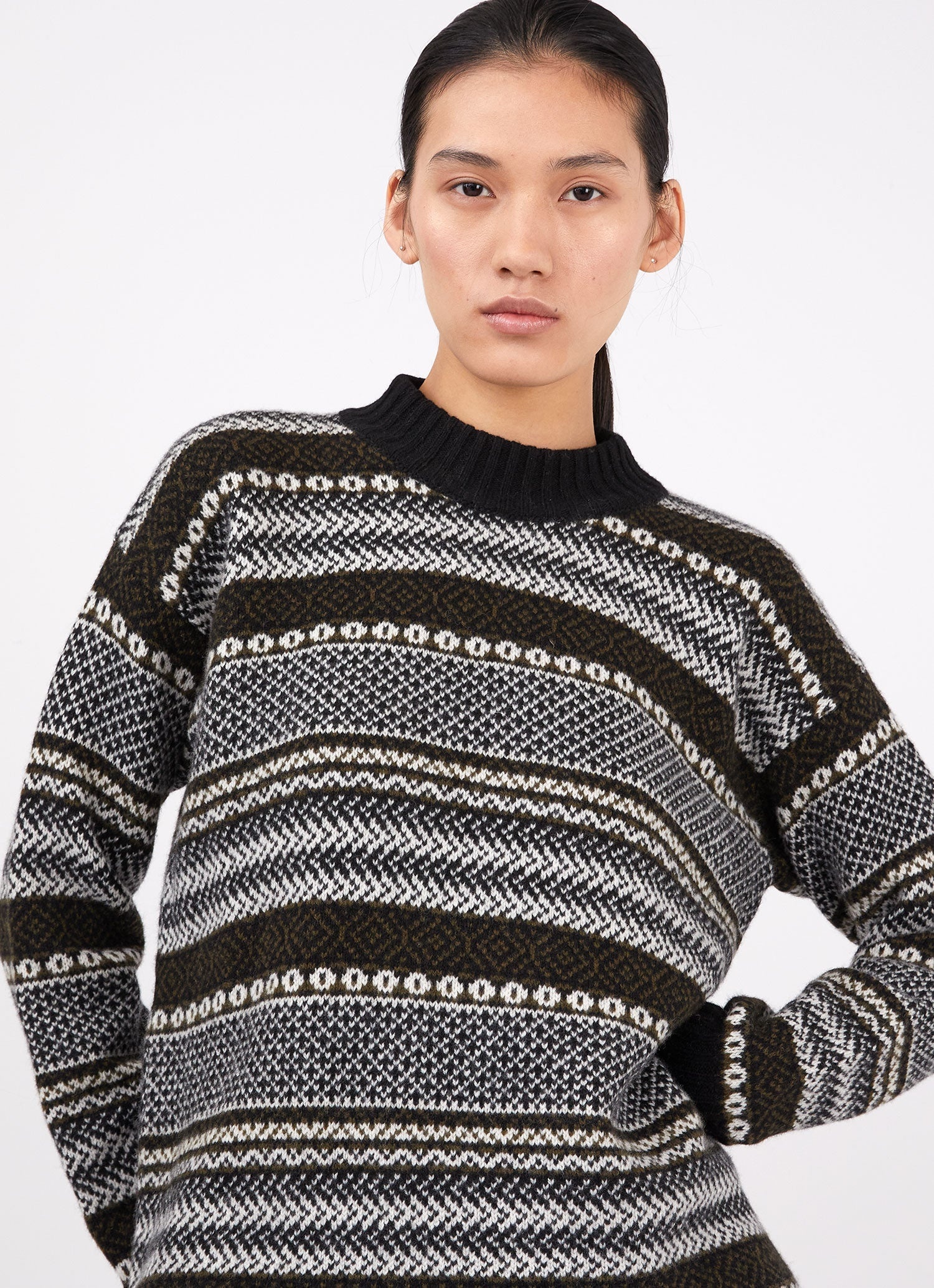 Lambswool Fairisle Jumper - 2