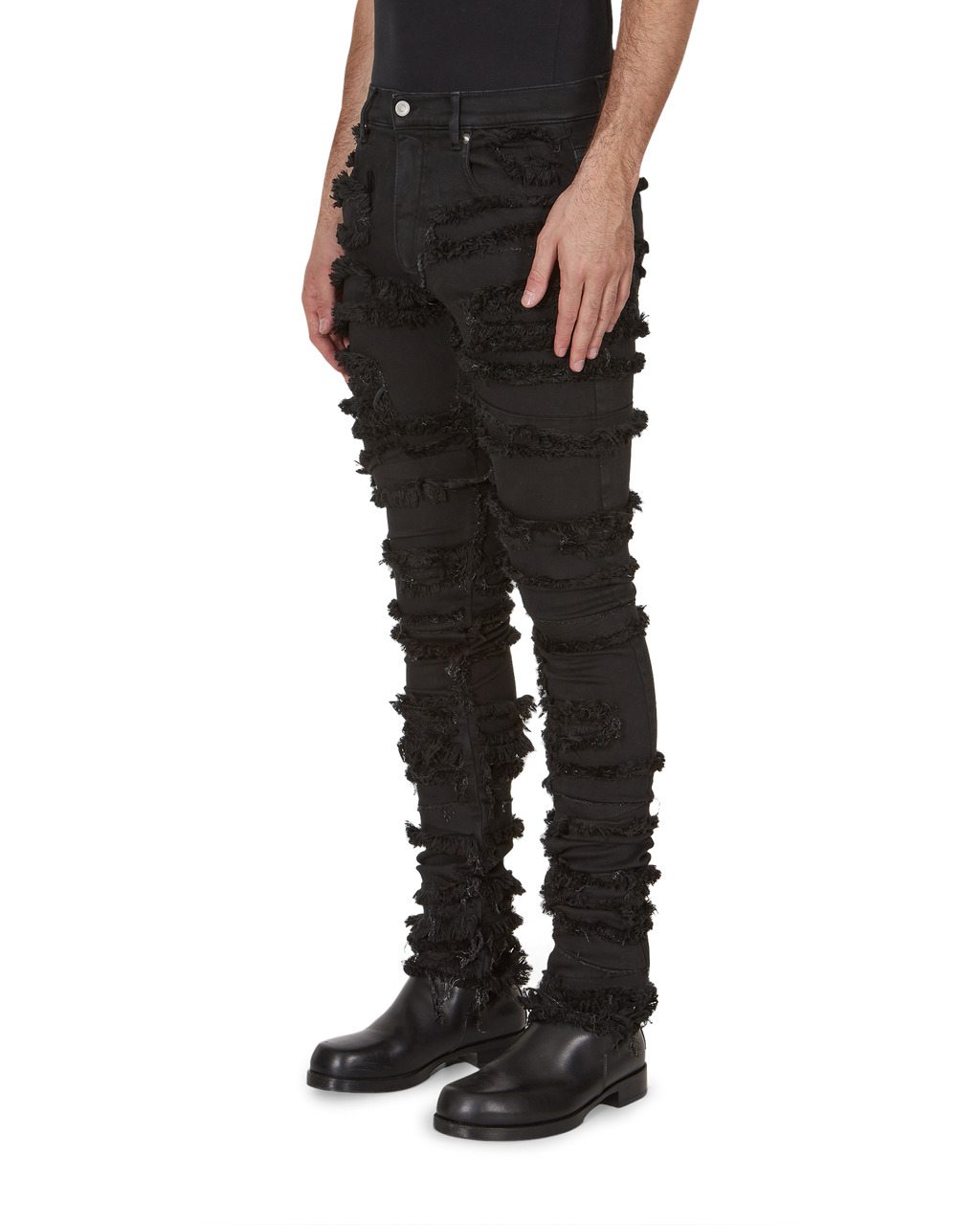 TREATED SLICE SKINNY JEAN - 3