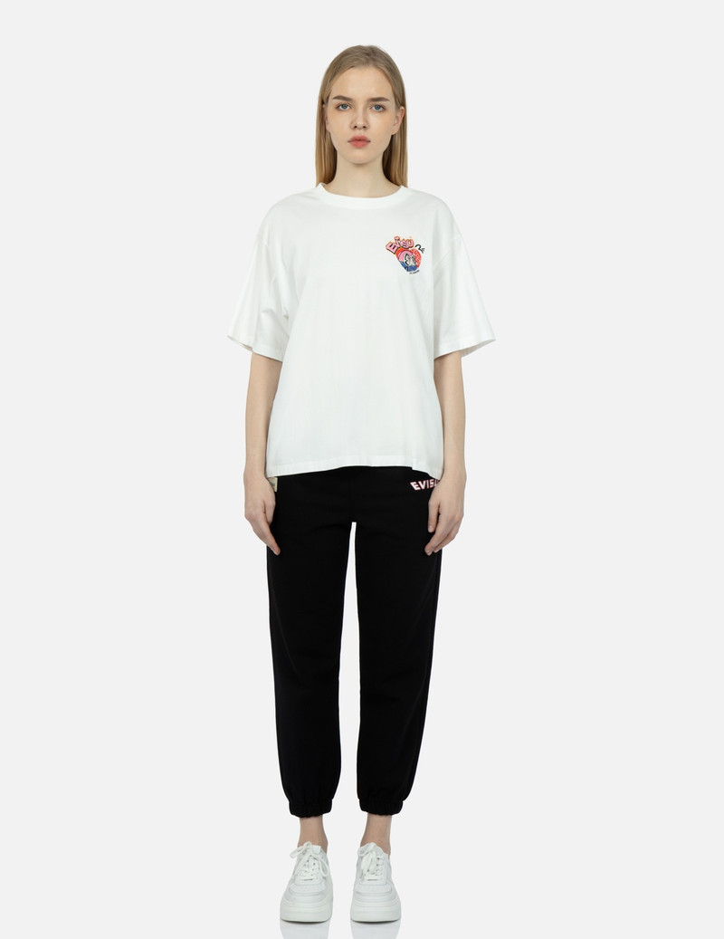 EVISU GRAFFITI DARUMA DAICOCK PRINT T-SHIRT outlook