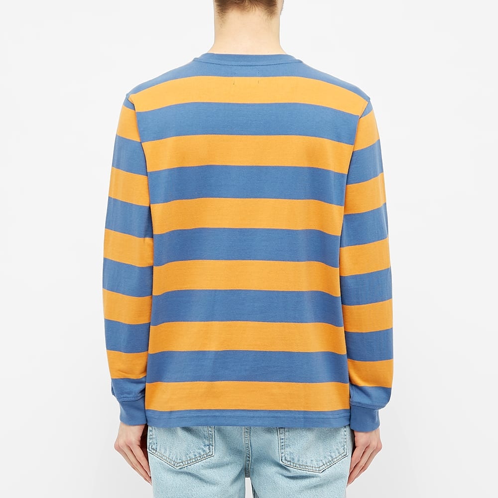 Stussy Long Sleeve Classic Stripe Crew Tee - 4