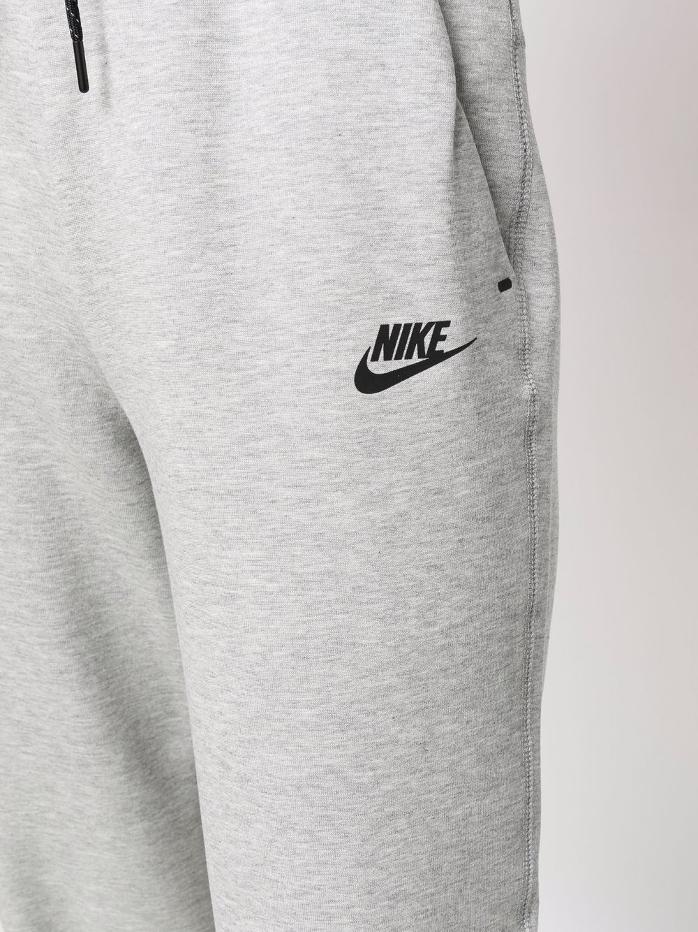 zip-pocket drawstring joggers - 5