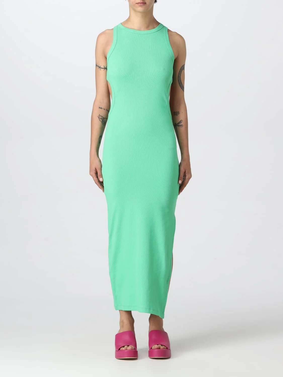 MSGM dress in stretch cotton - 1