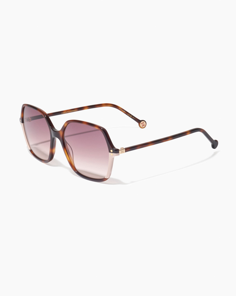 Oversized Oval Sunglasses With Contrast Frames 3