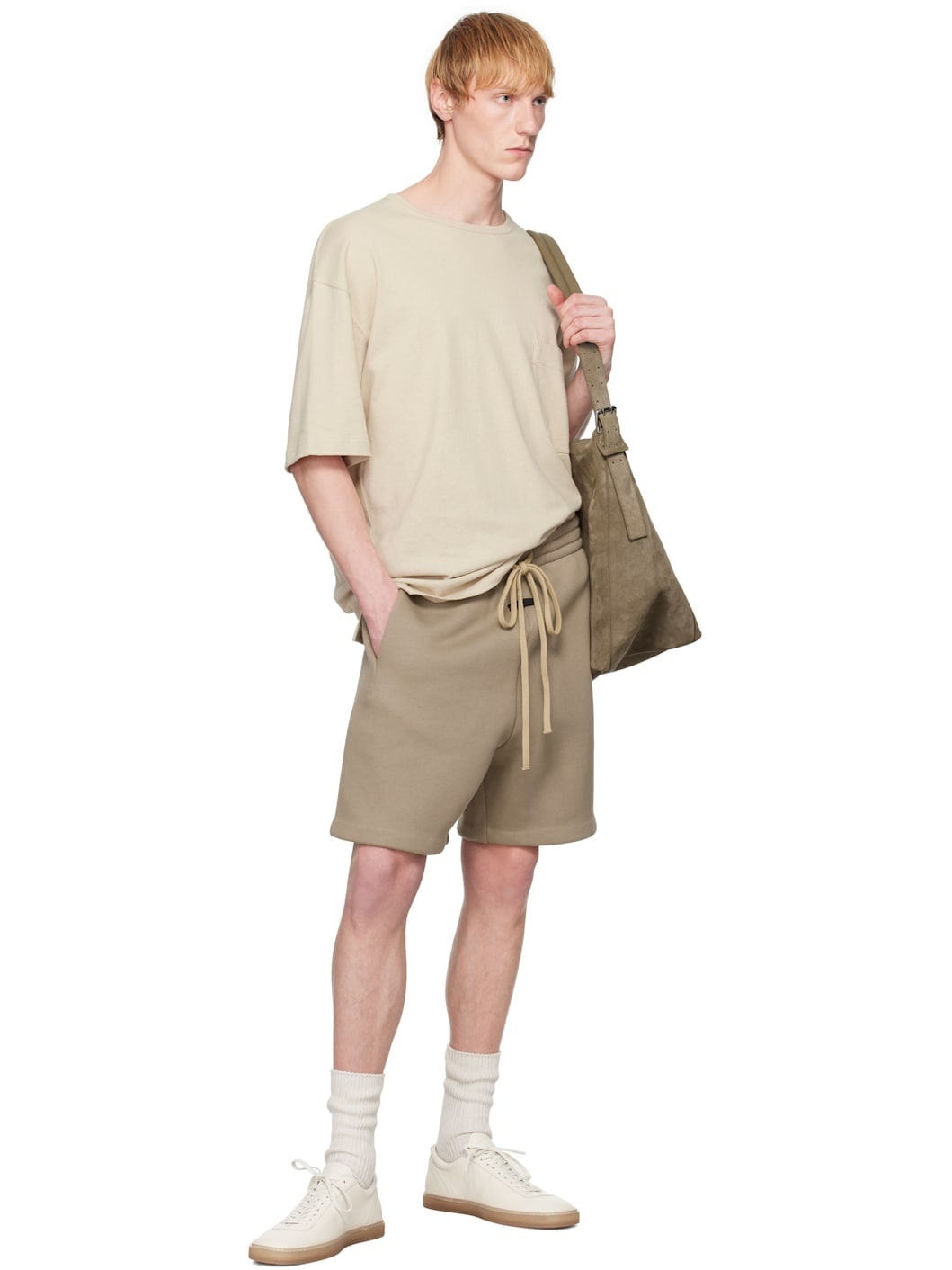 Beige Eternal Shorts - 4