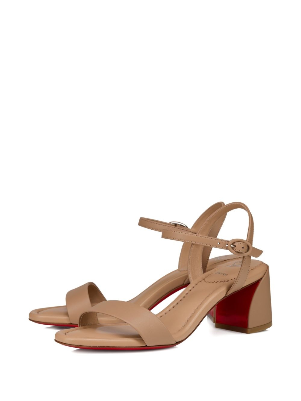55mm Miss Jane block-heel strappy sandals - 2