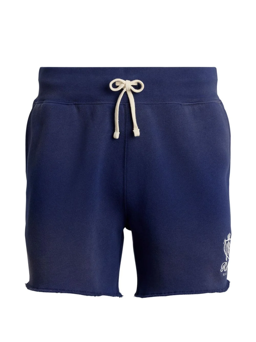 drawstring graphic-print shorts - 1