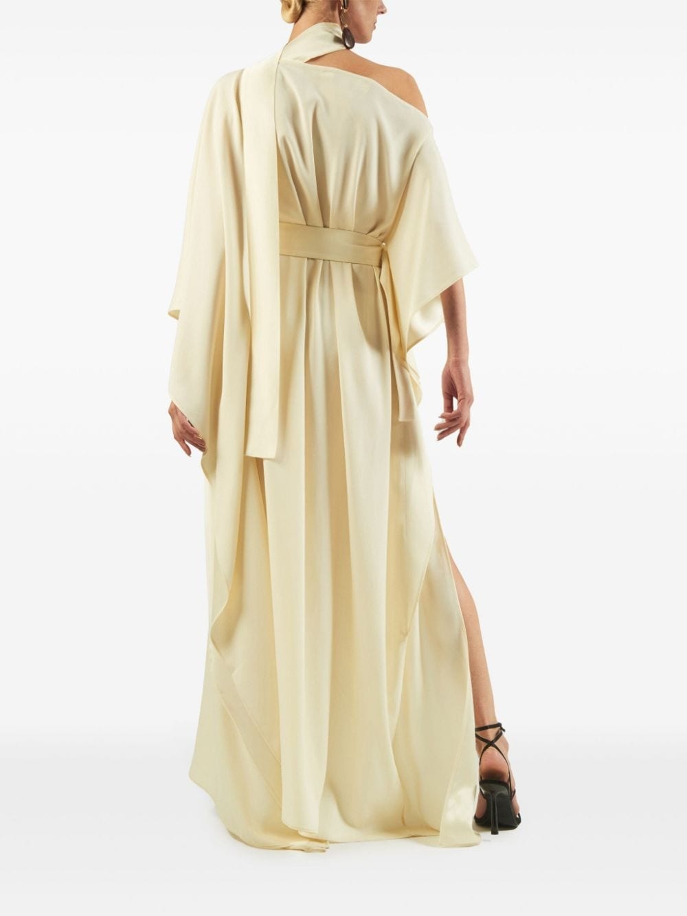 Taylor belted crepe kaftan - 3