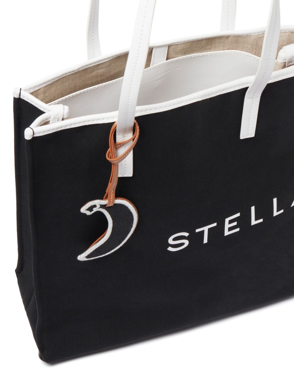 logo-print tote bag - 3