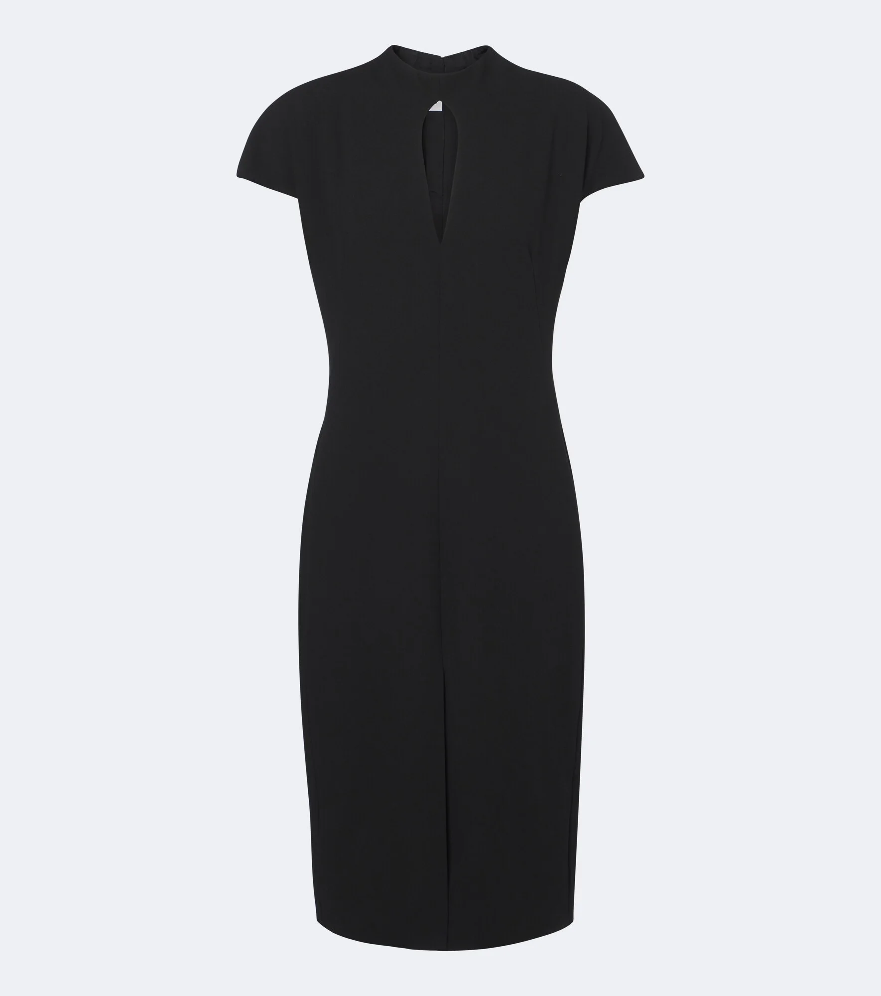 Cutout virgin wool minidress - 1