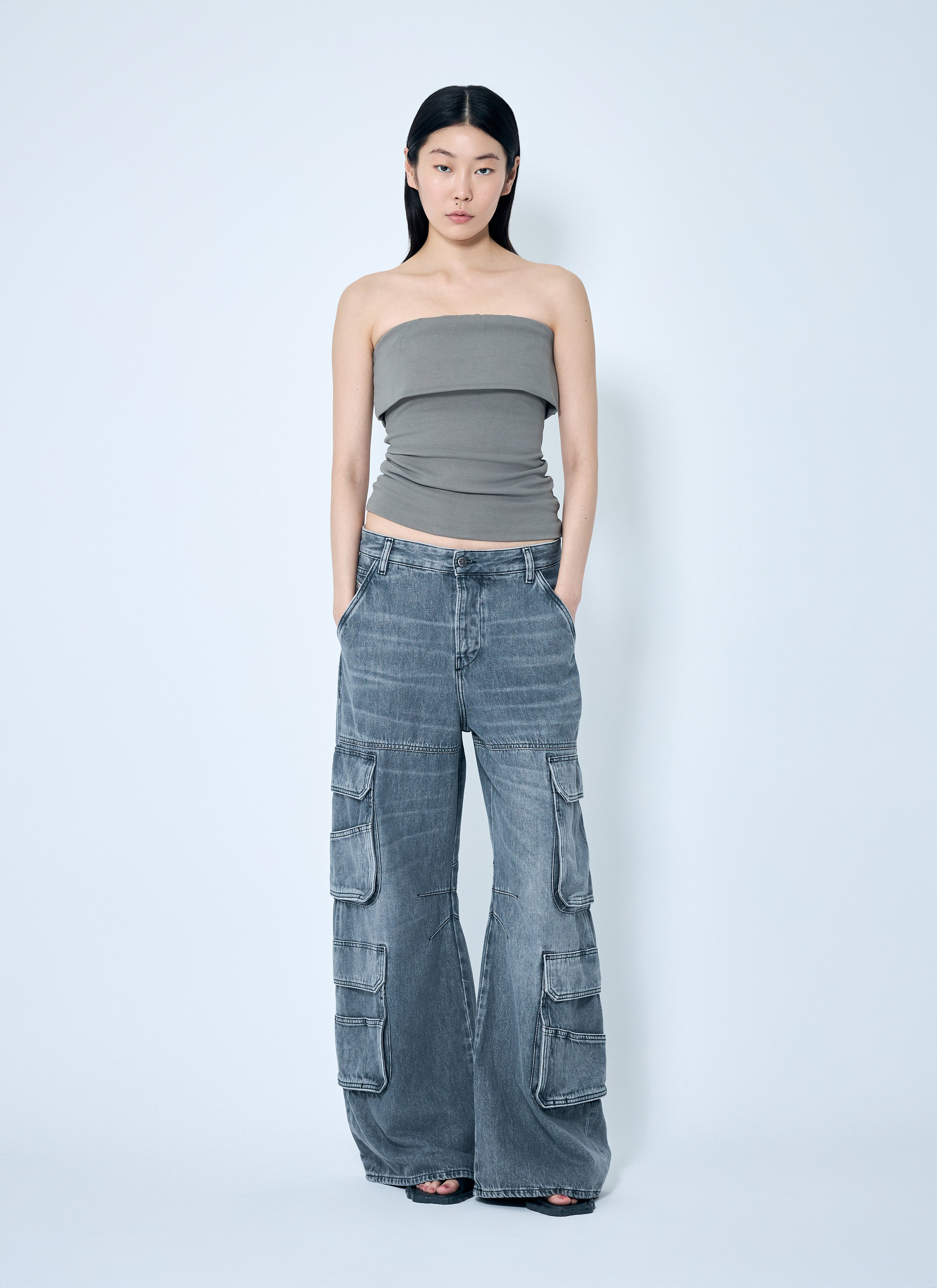 Diesel Women 1996 D-Sire Cargo Jeans - 2