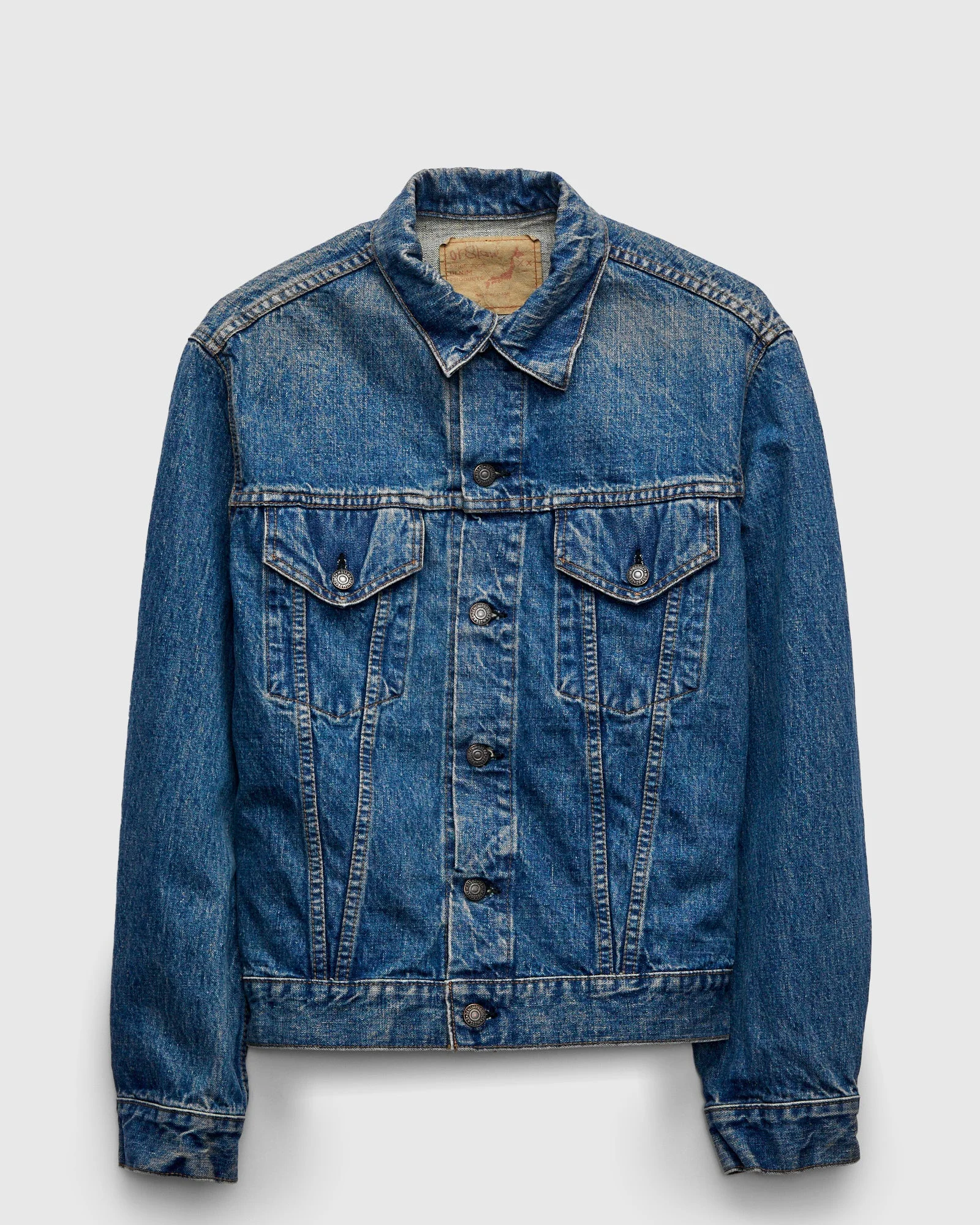 60's Denim Jacket in Vintage Indigo - 1