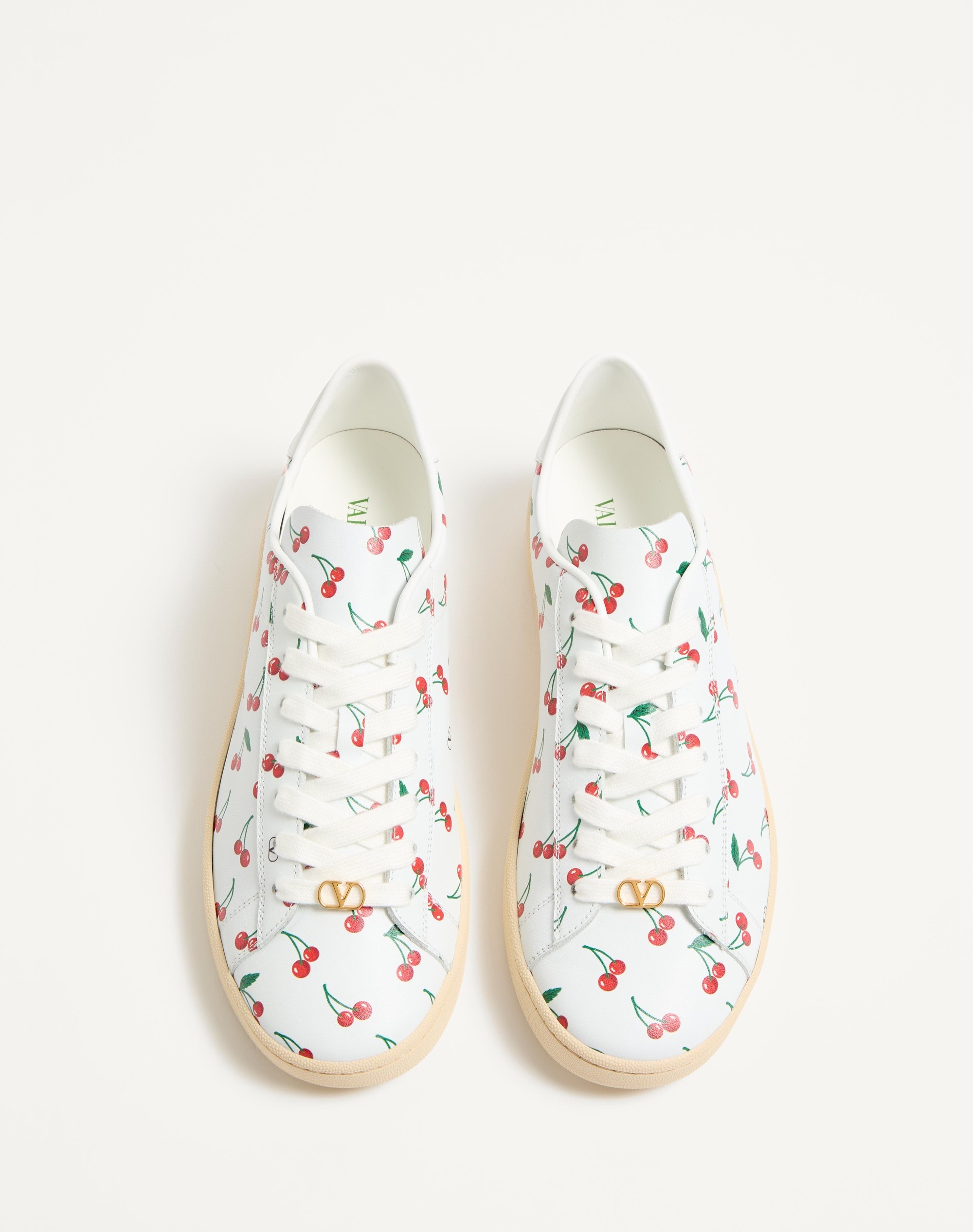 ROYCO SNEAKER IN NAPPA CALFSKIN WITH CHERRYFIC PATTERN - 5