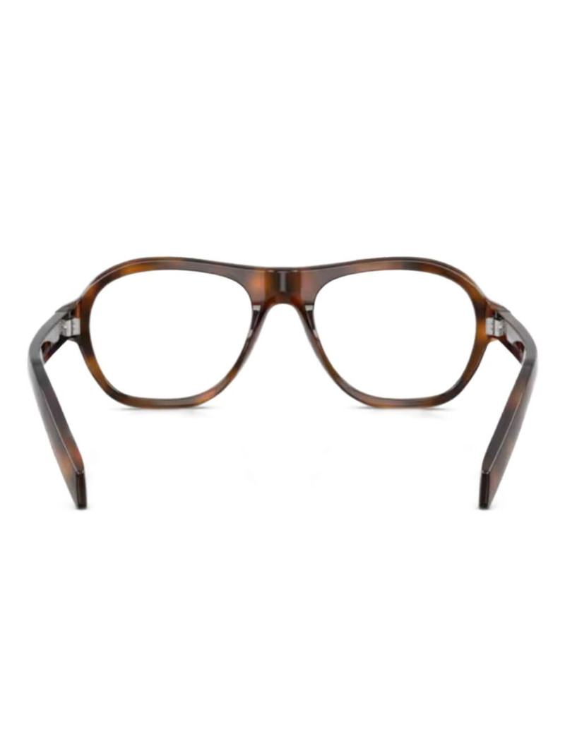 Prada geometric-frame glasses outlook