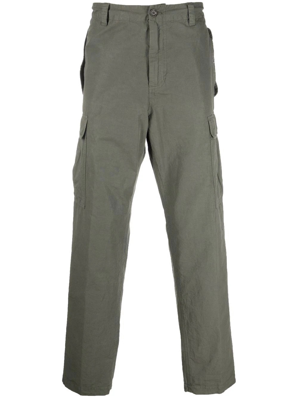 straight-leg cargo trousers - 1