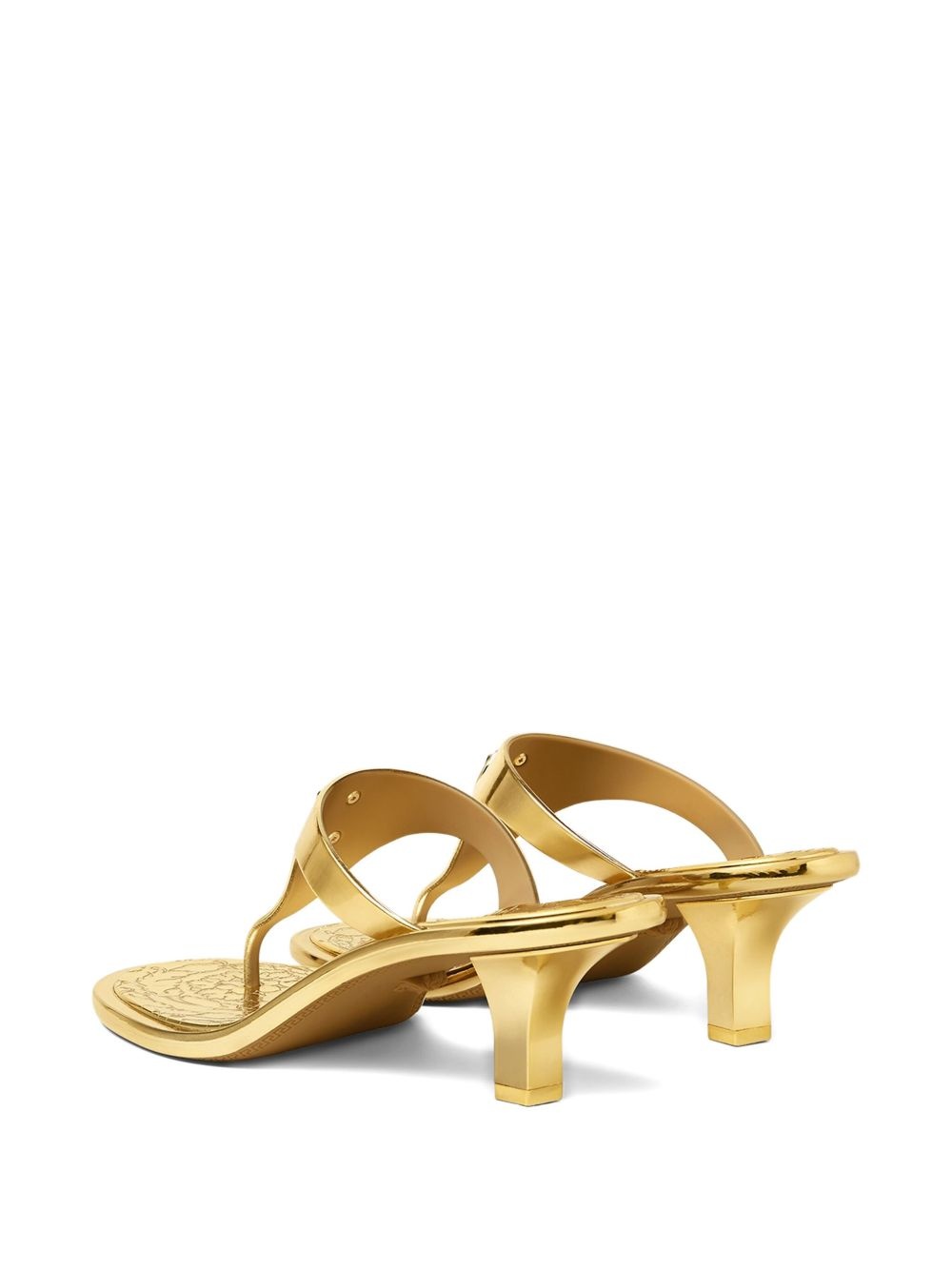 55mm Alia metallic mules - 3