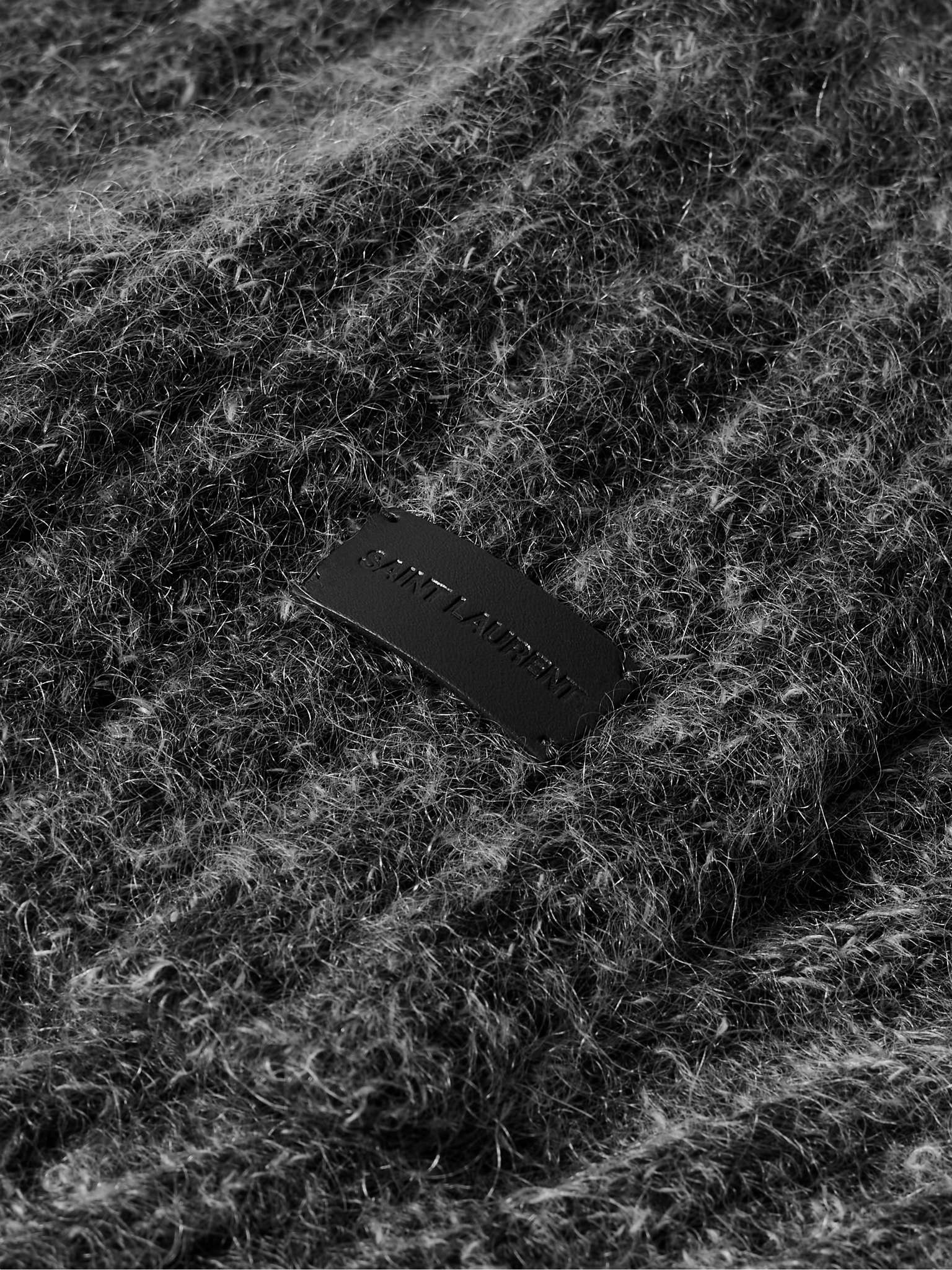 Ribbed Wool-Blend Scarf - 5