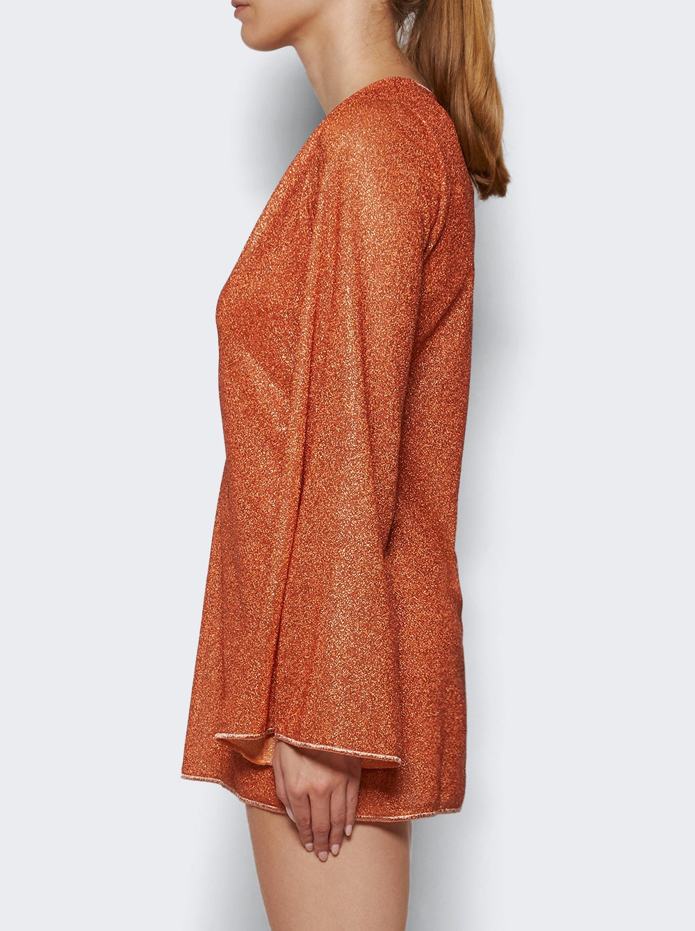 Glazed Lumiere Kaftan Orange - 4